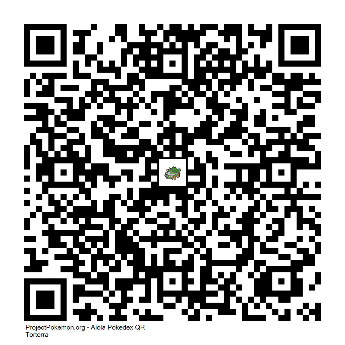 Cdigo QR de Torterra